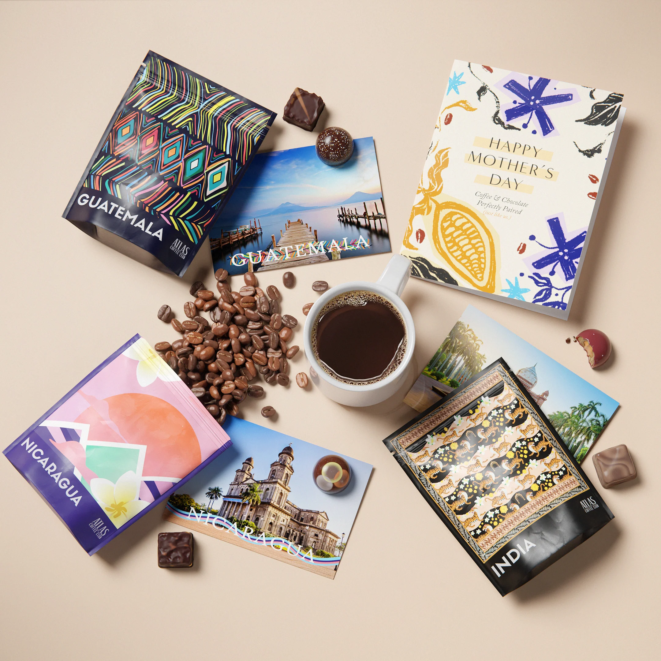 Mother's Day Coffee + Chocolate Gift Set - Image 2